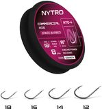Nytro Ready Tied Rigs Commercial Rig Spade-Barbed 20cm (8 pcs) - Haak 14