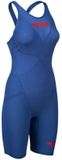 Arena Damesbadpak Powerskin Carbon Glide Cb Blauw Maat 34