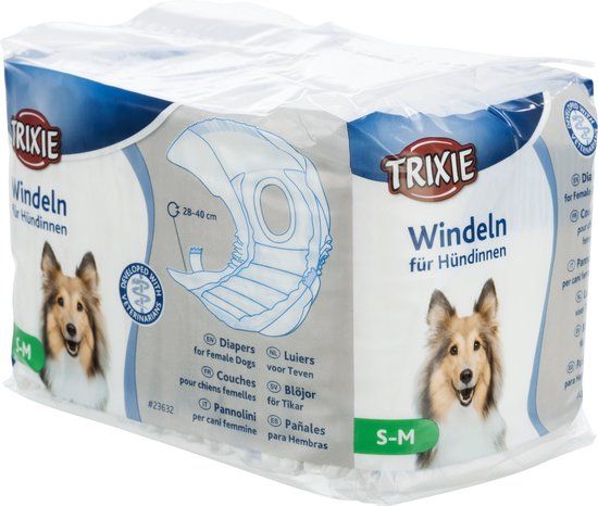 TRIXIE Hondenluier Teef XL 12 stuks