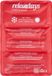 Relaxdays cold pack - 25 x 36 cm - gel pack - herbruikbaar - rood