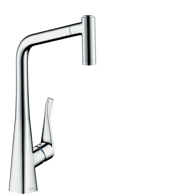Hansgrohe Metris - 14820000 - Chroom - Badkamerkraan