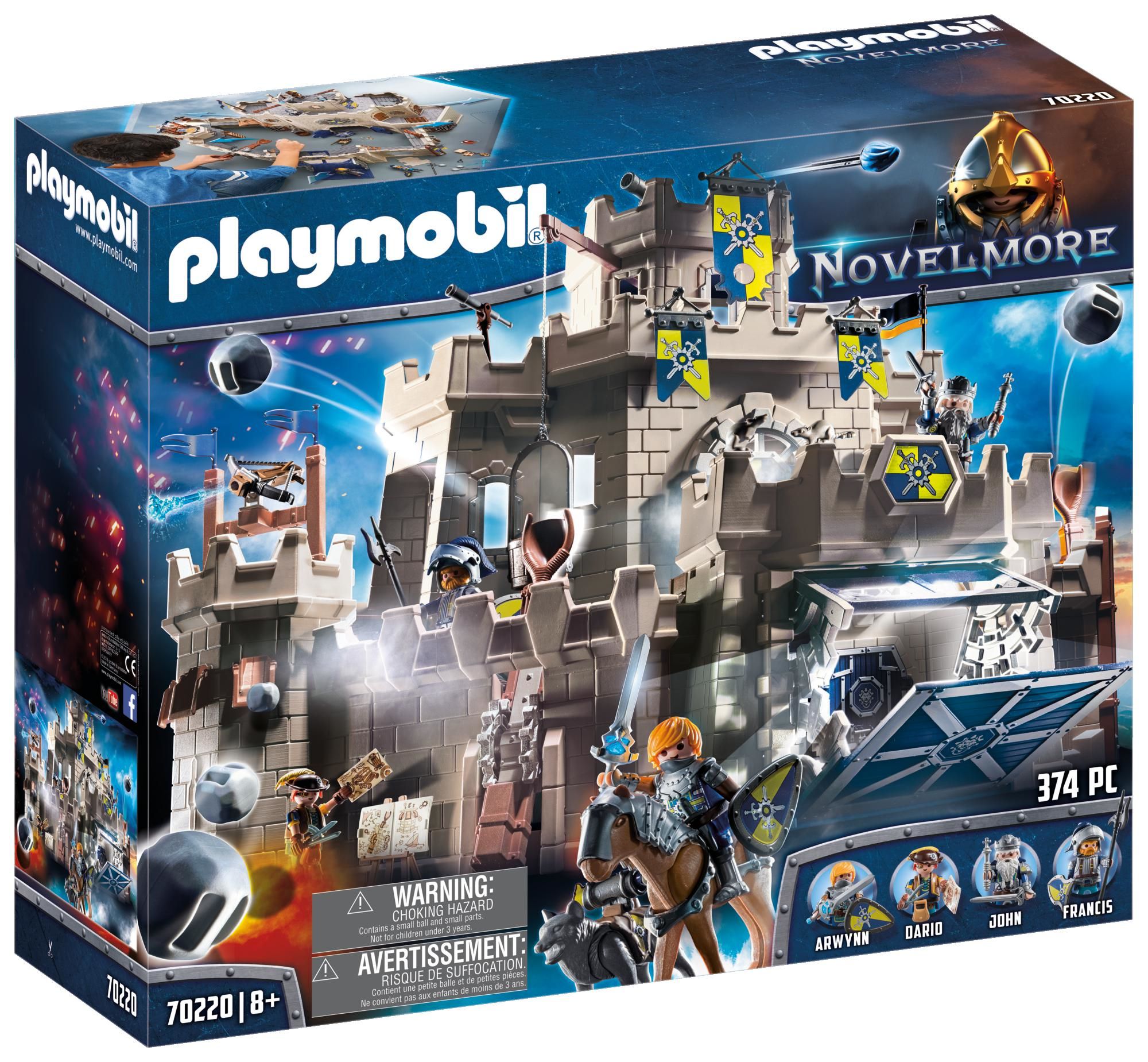 PLAYMOBIL Novelmore Grote burcht van de Novelmore ridders - 70220