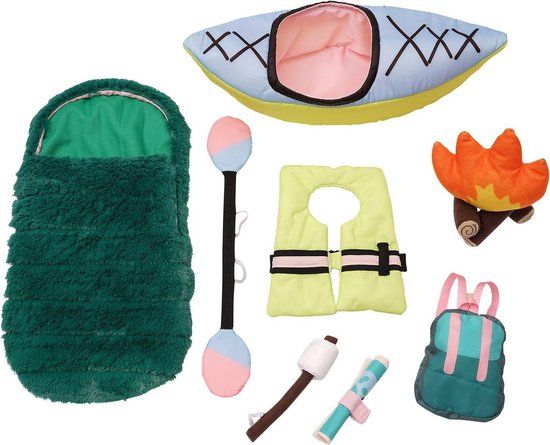 Baby Stella Poppenaccessoire Kampeer Uitrusting Happy Camper