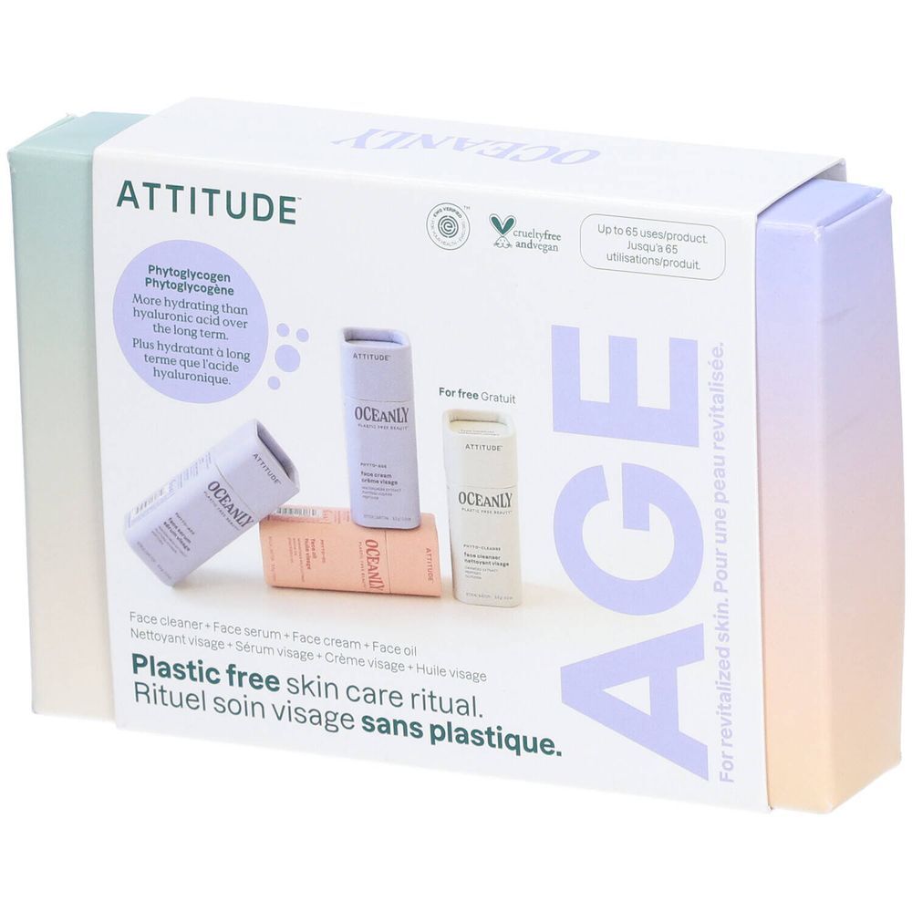 Attitude Attitude™ Oceanly™ Phyto-Age Gezichtsverzorging Giftset 1 set