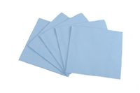 Funny Celdoekservetten | 33 x 33 cm, 1/4 gevouwen, 3-laags, lichtblauw | 4-pack (4 x 250 stuks)