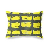 BonaMaison Neon Geel-Rook Decoratieve Kussensloop, Kussenhoezen Bank, Decoratieve Kussenhoesjes, Kussensloop; Sofa, Slaapkamer, Kantoor, Auto 45x60 Cm - Ontworpen en vervaardigd in Turkije