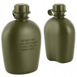 M-Tac Militaire Waterzak 1L - Duurzaam en BPA-vrij - Olijfgroen