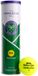 Slazenger S TB WIMBLEDON 4TIN Unisex Tennisballen - Geel
