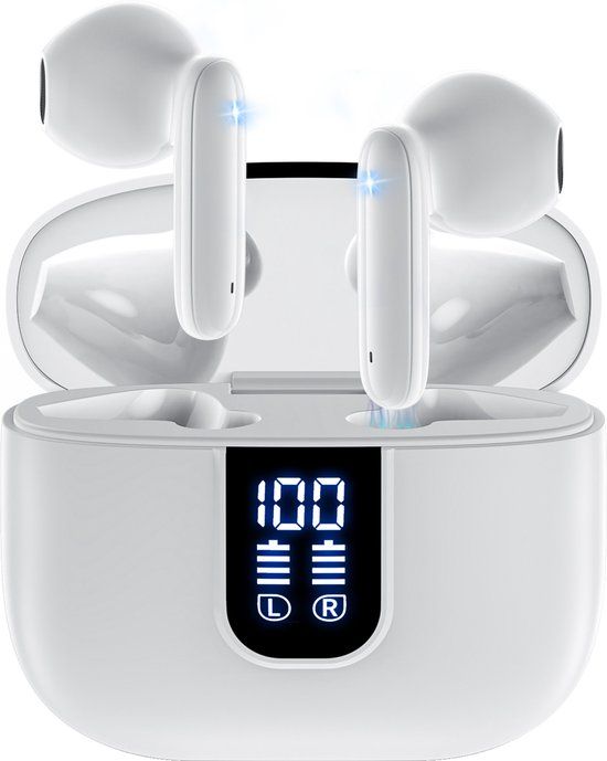 Siltcon SoundWave Pro 2 - Draadloze Oordopjes - Bluetooth 5.4 - Wit