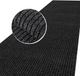 ANRO Tapis Mischa Noir 140x100cm