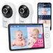 VTech RM7764-2HD Smart Babyfoon met 7 inch HD-kleurenscherm, Wifi en 2 Camera's