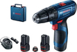 Bosch Professional Accu-boormachine GSR 120-LI - 12V - Incl. 2x 2.0Ah accu's & lader