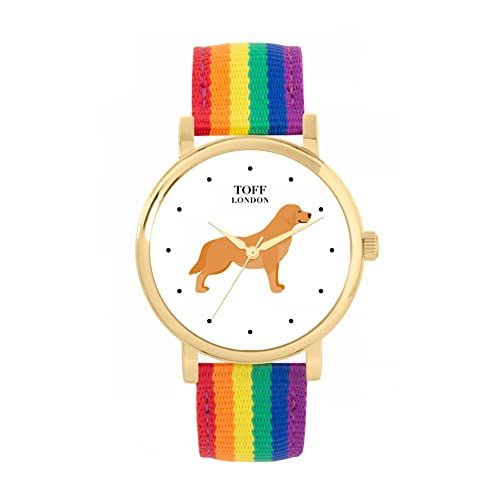 Toff London Golden Retriever Hondenhorloge - 5059656908715