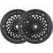 Root Roues Trottinette Freestyle Lotus Dual Wide Pack de 2 (110mm - Noir)