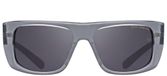 Dita Lancier Lsa-703 Sun Lunettes de soleil unisexe transparent géométrique gris