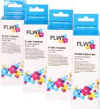 FLWR Epson T664 Multipack Zwart & Kleur