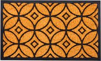 Merkloos Relaxdays Deurmat Kokos Geometrisch 75x45 cm Antislip