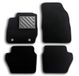MTC Automotive Vloermatten voor Ford Fiesta MK7 2008-2011 vast, ovaal, op maat, antislip, pvc hakbeschermer