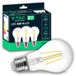 V-TAC 3 x led-gloeilamp E27 filament 12 W (komt overeen met 100 W), A60 – warmwit 3000 K – maximale efficiëntie – 1521 lumen – decoratief filament – led-gloeilampen – spaarlamp – 3 stuks