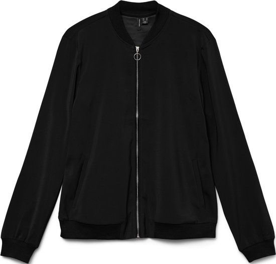 Vero Moda VMCoco L/S Bomber Ga Noos - Black - Women's Size L