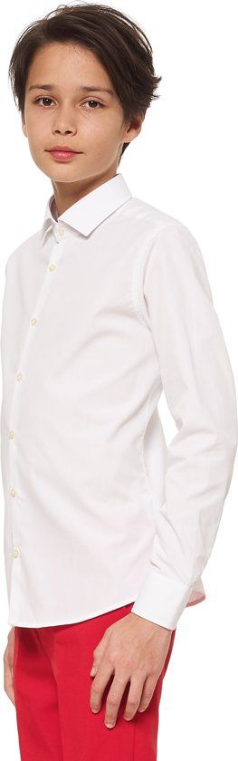 OppoSuits SHIRT LS White Knight Teen boys