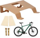 Relaxdays Fiets opbergsysteem - met haken - 30 kg - wit