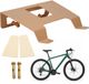 Relaxdays Fiets opbergsysteem - met haken - 30 kg - wit