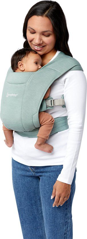 Ergobaby Embrace Draagzak Baby - Jade groen - ergonomisch