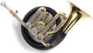Classic Cantabile Posthorn (Schallbecher 125mm, 11,5mm Bohrung, inkl. Mundstück & Tasche)