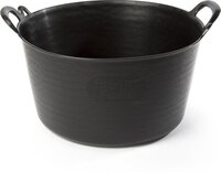 PLASTICFORTE Flexibele Emmer/Kuip - Zwart - 26 Liter - Rond - Kunststof