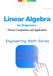 Linear Algebra for Engineers: Theory, Computation, and Applications