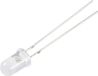 Tru Components Bedrade LED Rood Rond 5 mm 3000 mcd 100 ° 20 mA 2.1 V
