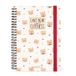 LEGAMI Agenda 2027 - Week op 2 pagina's - Verticaal - A5 - Spiraalbinding - Beige Bruin