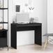 Maison Exclusive - Bureau Chêne noir 90 x 40 x 72 cm Panneau de particules
