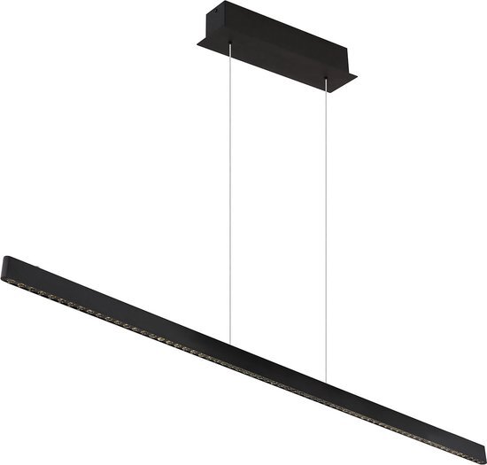 Globo hanglamp Dentsy - zwart - metaal - 17013HB