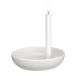 Scandi Living Bougeoir Valley Ø21 cm Blanc