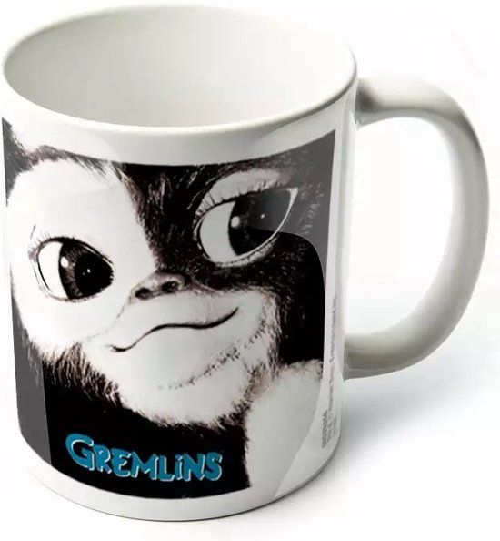 Warner Bros. Entertainment Gremlins Gizmo Mok Keramiek Zwart Wit 320 ml