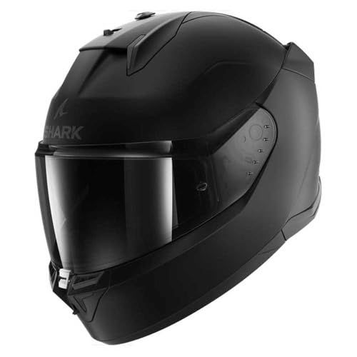 Shark D-Skwal 3 Blank Mat Zwart Mat KMA Integraalhelm - Helm