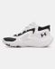 Under Armour Jet '25 GS Basketbalschoen Wit Zwart Maat: 37.5