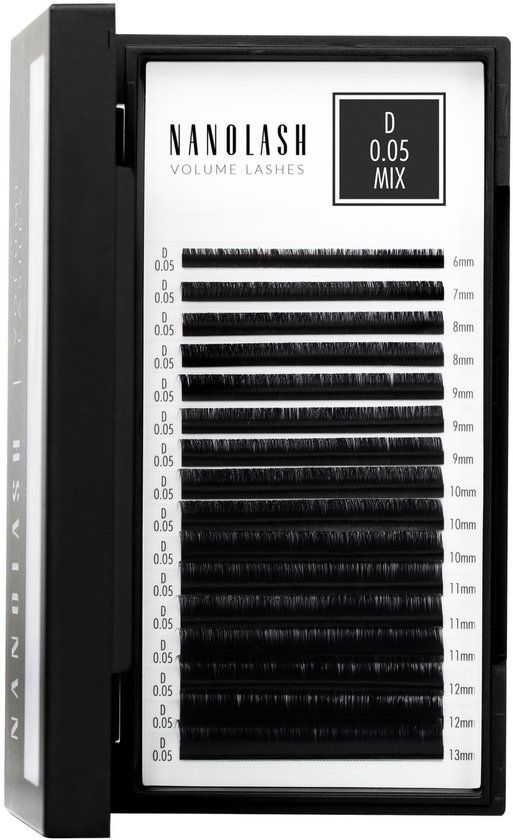 Nanolash Volume Lashes Nepwimpers - 0.05 D - 6-13mm
