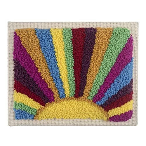 Trimits Punch Needle Frame Kit, Sunbeams, 20.32 x 25.4 cm (8 x 10 inch)