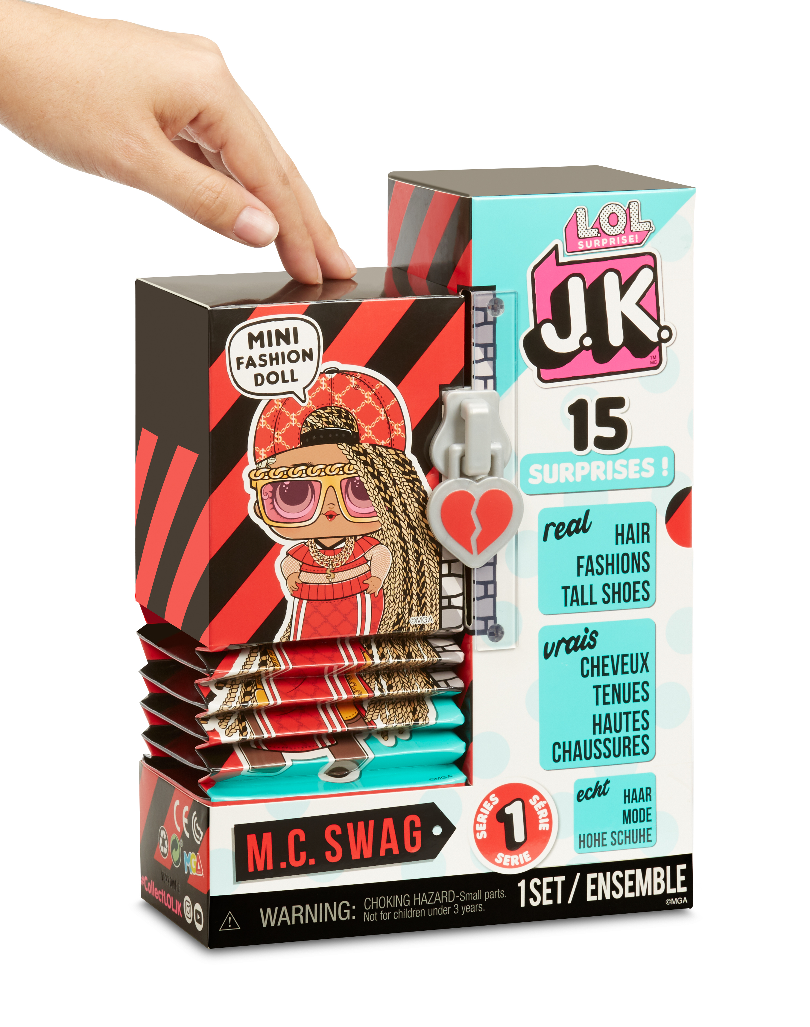 MGA Entertainment L.O.L. Surprise! J.K. Doll - M.C. Swag