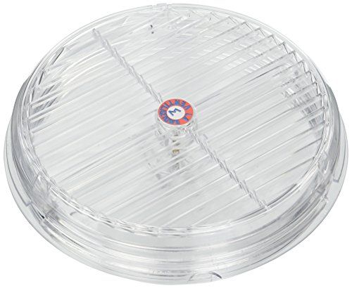 La Ventilazione AET20 Thermische ventilator voor ramen van similglas met vast rooster, diameter 210 mm, transparant