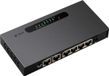 DrPhone PoE S1 - VLAN 100M POE Switch 6 Poort - 4 POE Poort + 2 Uplink - Ethernet Switch - 250 Meter Camera systeem / CCTV