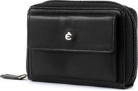 Esquire Harry creditcard etui RFID leer 11cm - 9 Sleuven - zwart