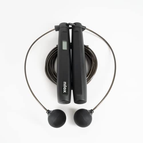 Nilox SMART ROPE WIRED - Zwart - Springtouw met LCD-display