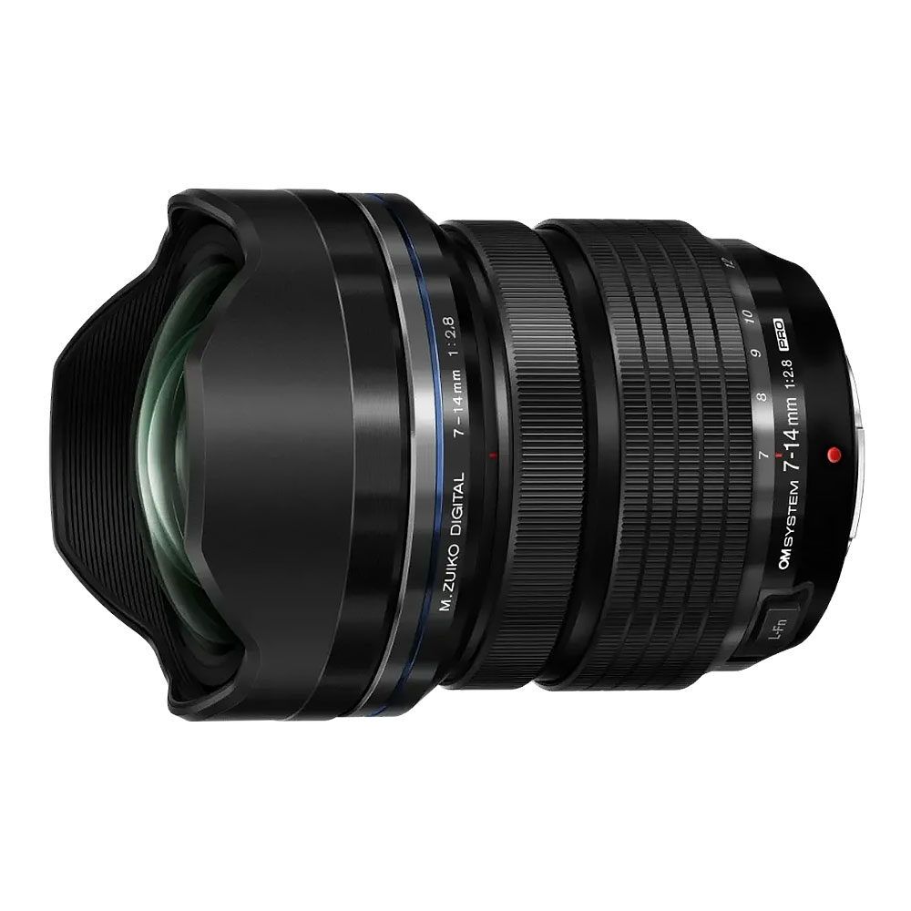OM SYSTEM M.Zuiko Digital ED 7-14mm f/2.8 PRO objectief Zwart