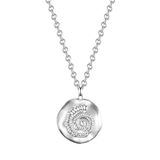 Glanzstücke München Dames Ketting 925 Zilver Minimalistisch Zilverkleurig