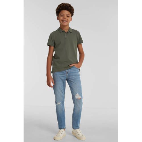 Anytime slim fit jeans lichtblauw