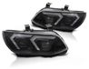 Xenon LED-dagrijverlichting set, geschikt voor BMW 3-serie Coupé/Cabrio E92/E93, modeljaar 2010-2013, noir
